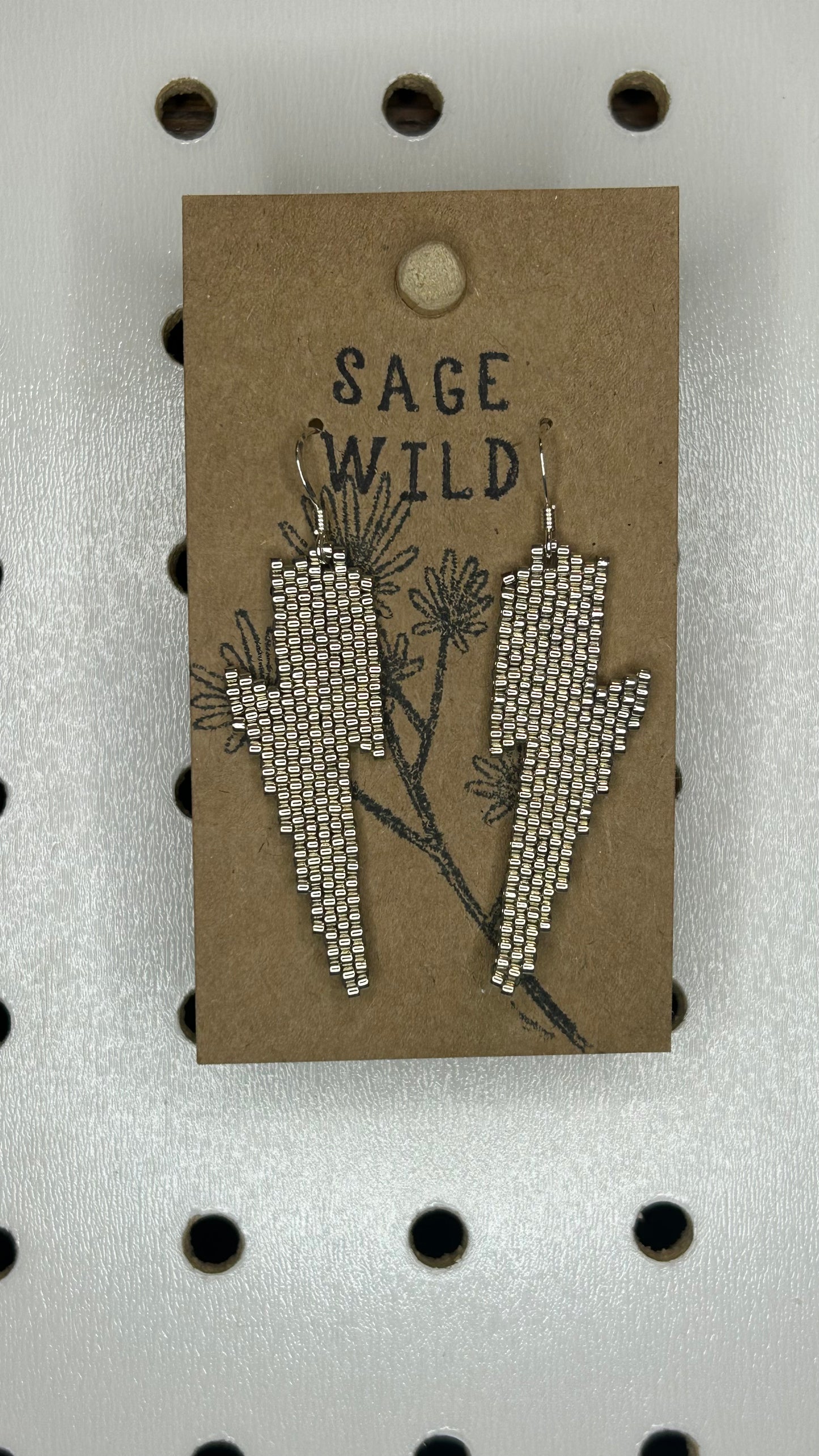 Mini Lightning Bolt Earrings