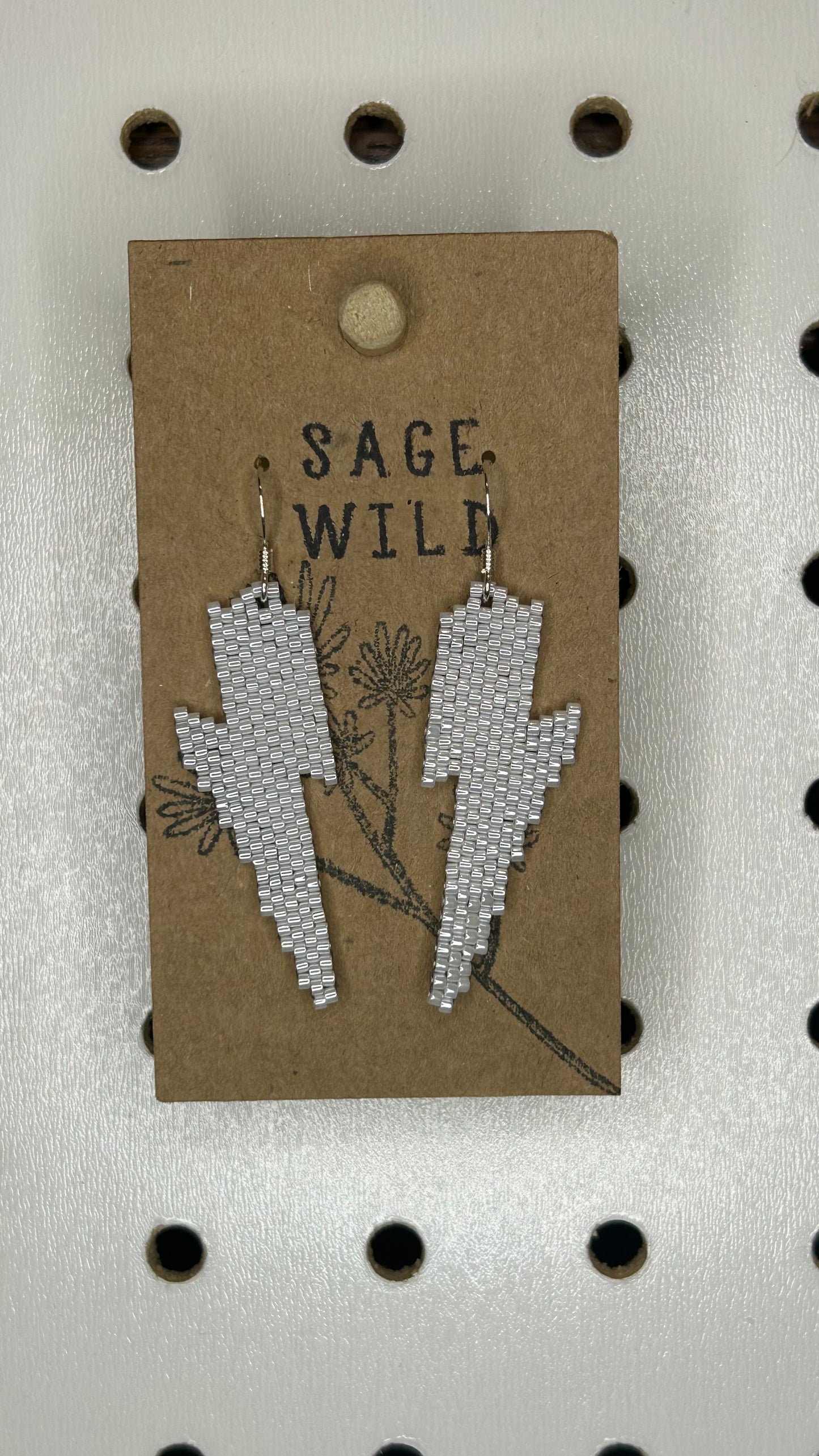 Mini Lightning Bolt Earrings