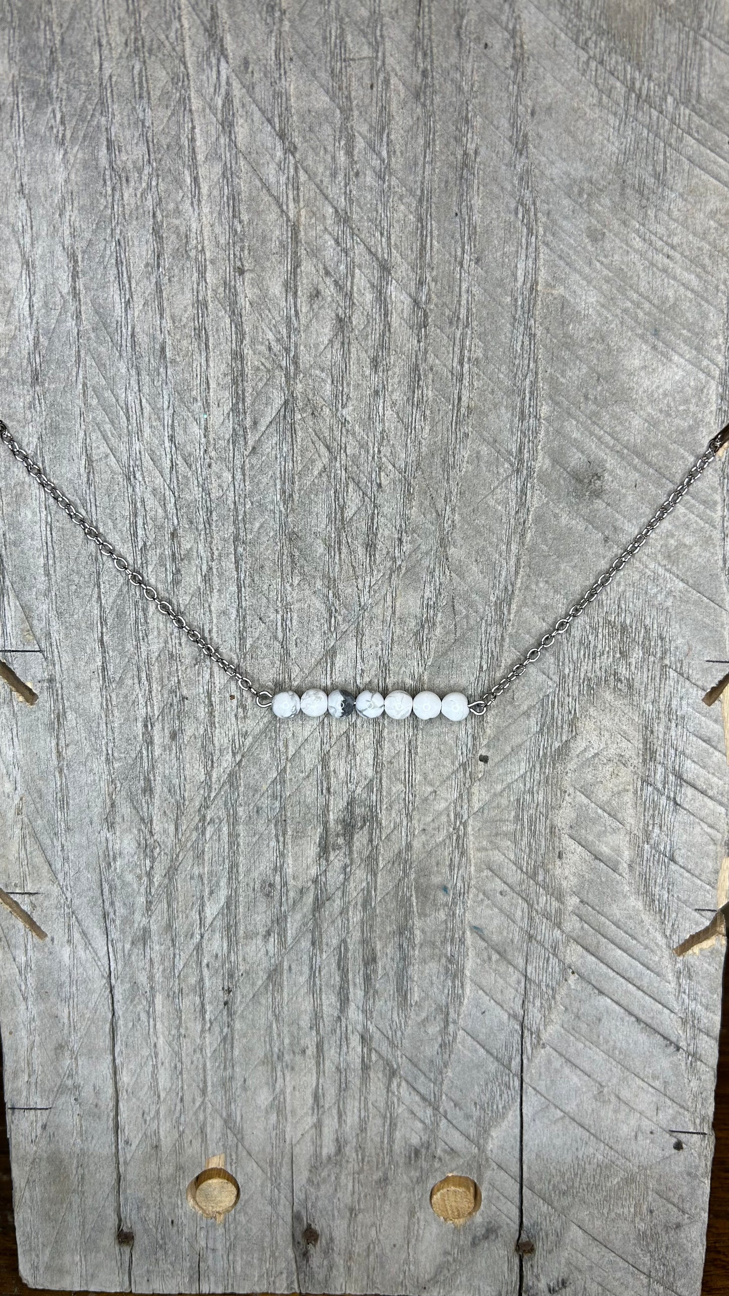 Stone Bar Necklace