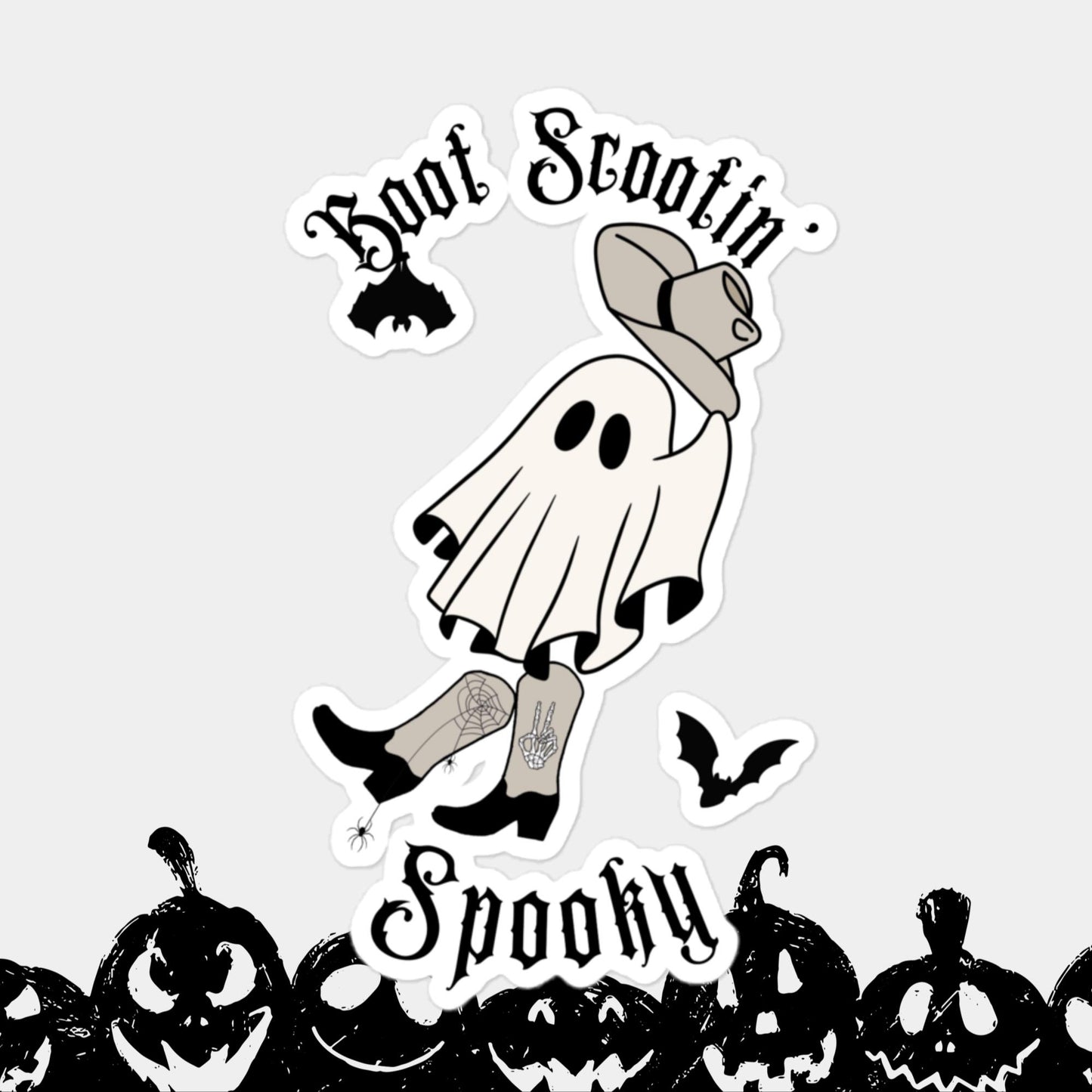 Boot Scootin’ Spooky Stickers