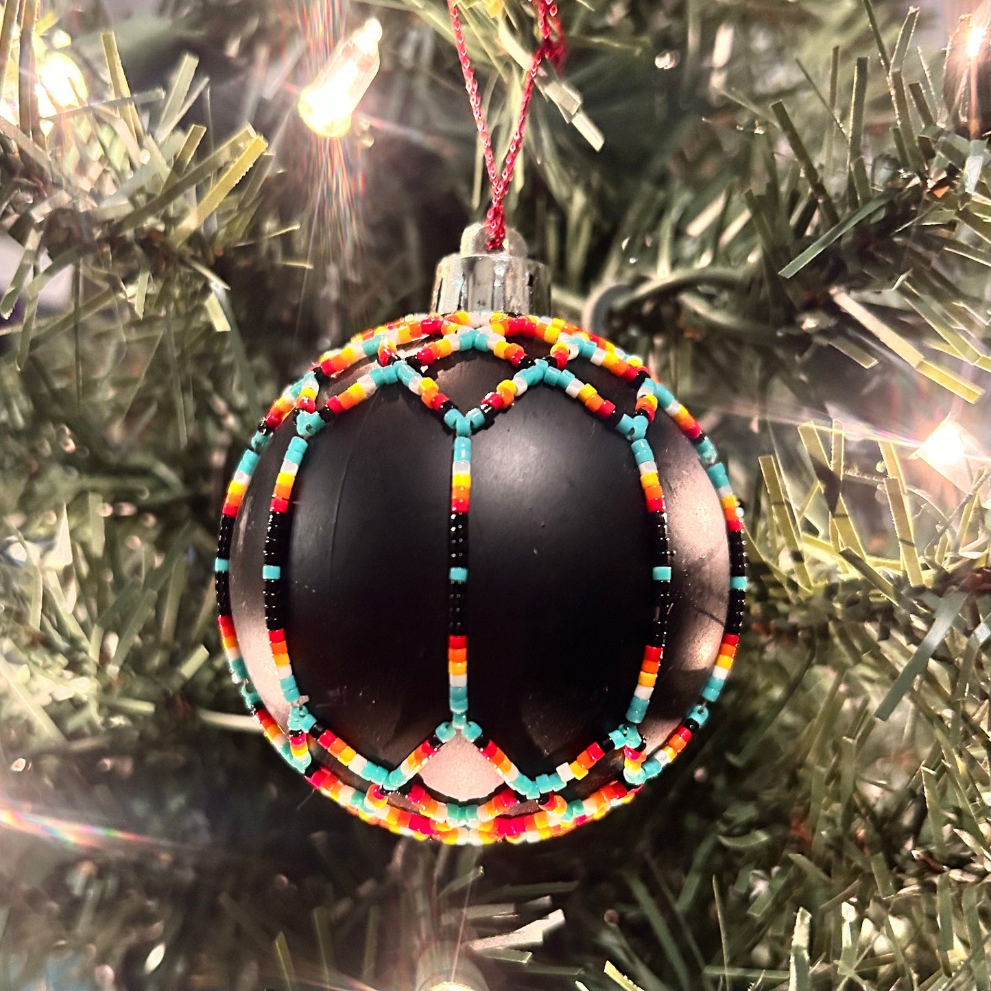 Beaded Ball Ornaments