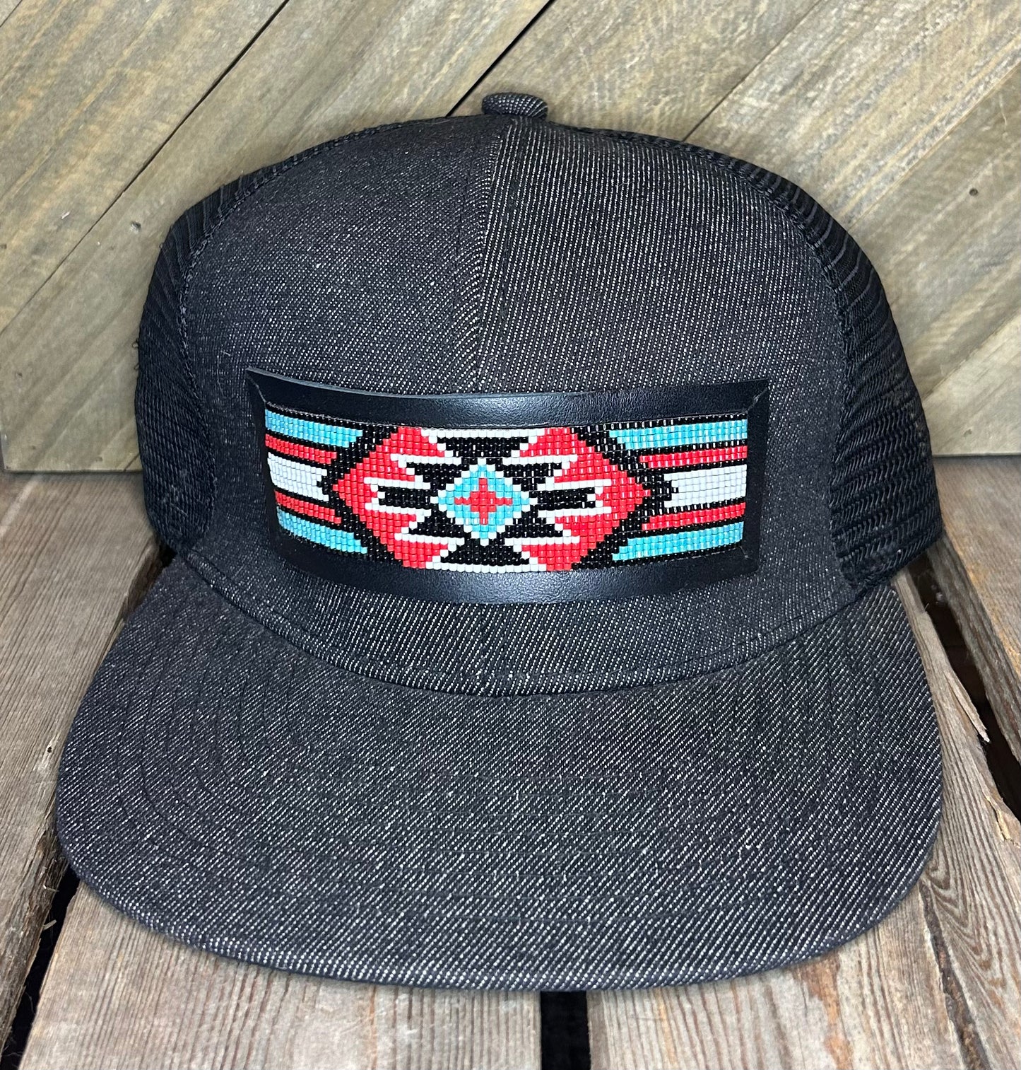 Aztec Beaded Hat