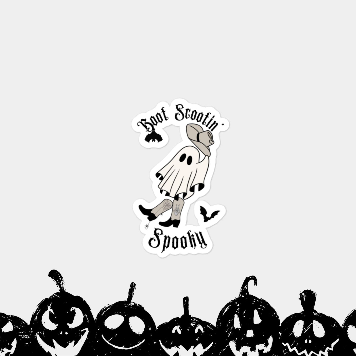 Boot Scootin’ Spooky Stickers