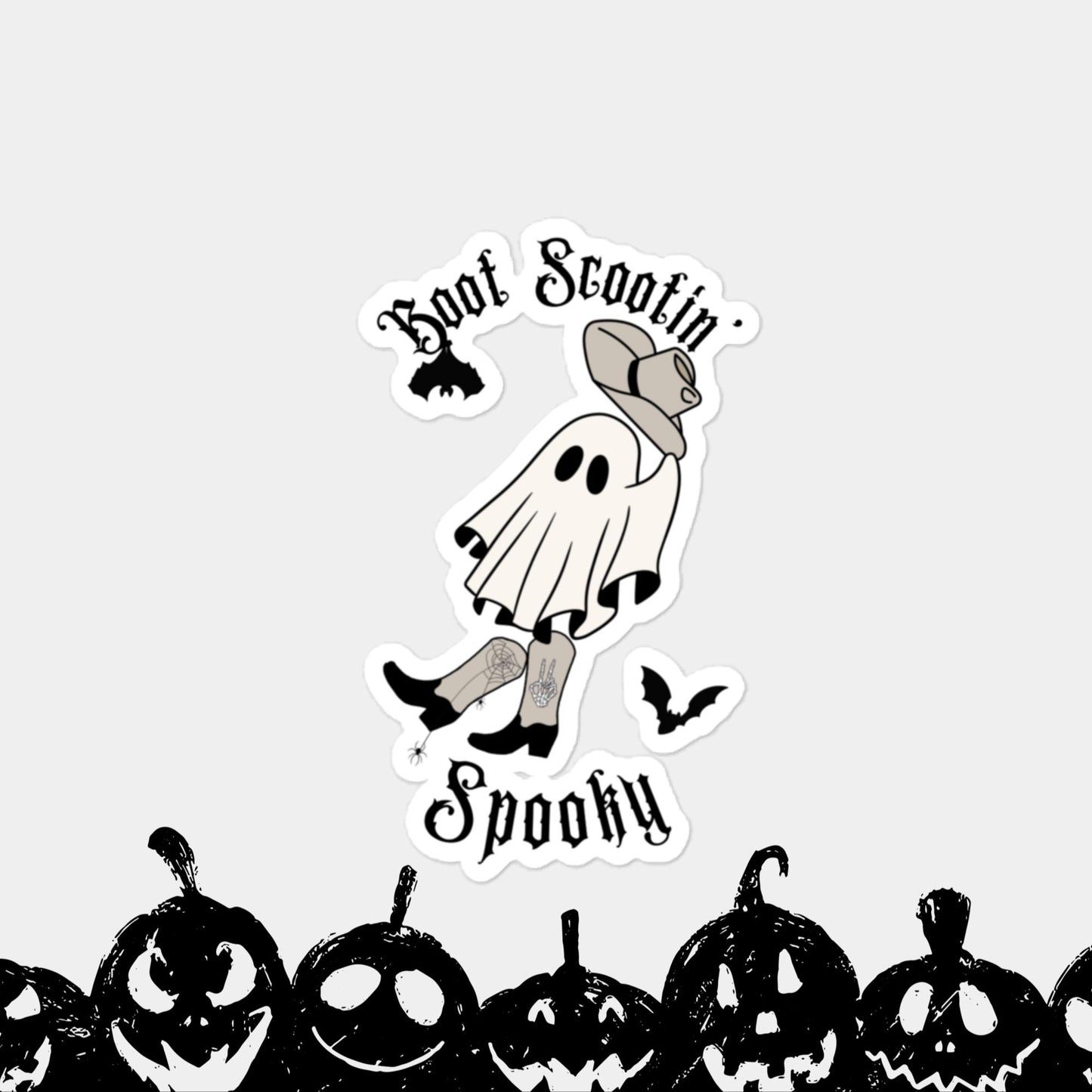 Boot Scootin’ Spooky Stickers